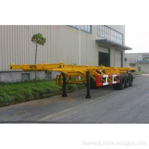 20ft / 30ft Gooseneck Rear 3 FUWA Axles Carbon Steel Contai